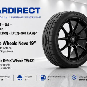 VW/Audi /Cupra/Skoda/ Ford - 19" - DieweWheels  / Triangle