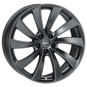 Tesla Model Y - 19" - Rial Lugano Dark Gray / Fortuna Gowin.